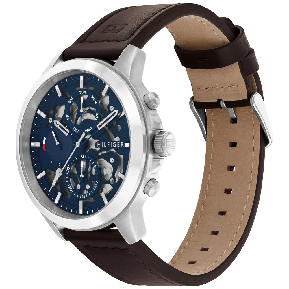 1710476 Men's Navy Watch Stylish Design Water Resistant Quartz Movement Durable Strap - Image 2