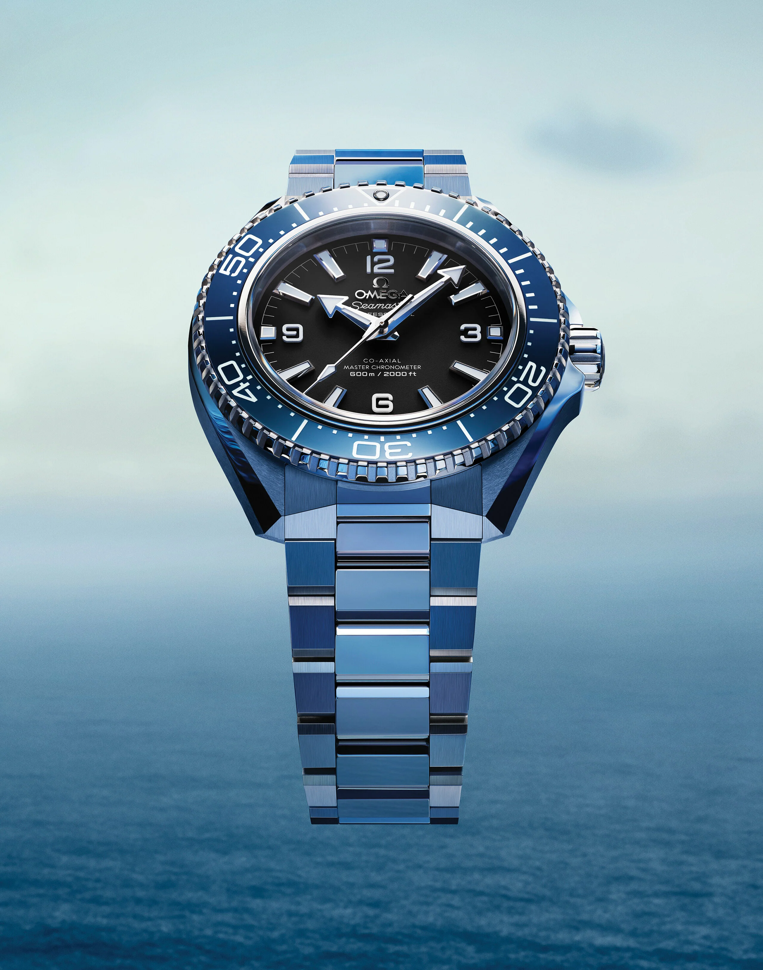 217.30.42.21.01.002 1.002 Omega Seamaster Automatic 300m Water Resistance Chronograph Date Display Stainless Steel - Image 5
