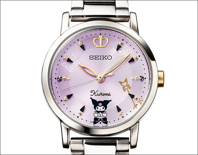 SEIKO 51462 Kuromi 20TH Anniversary Collaboration Watch Limited Made IN Japan 2026.4