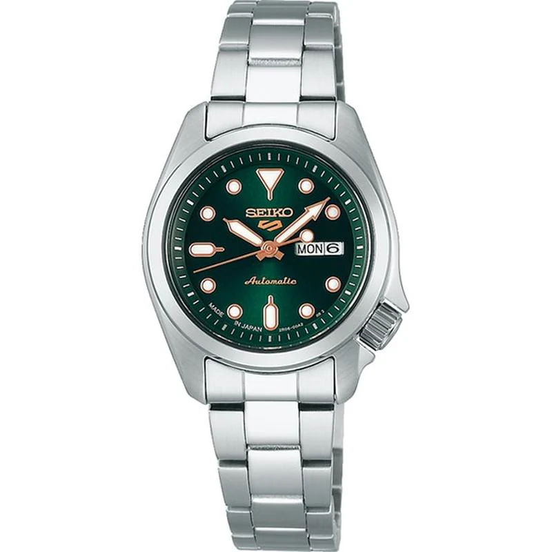 Seiko 5SPORTS SKX SRRA005 series mechanical ladies metal strap Watch - Image 2