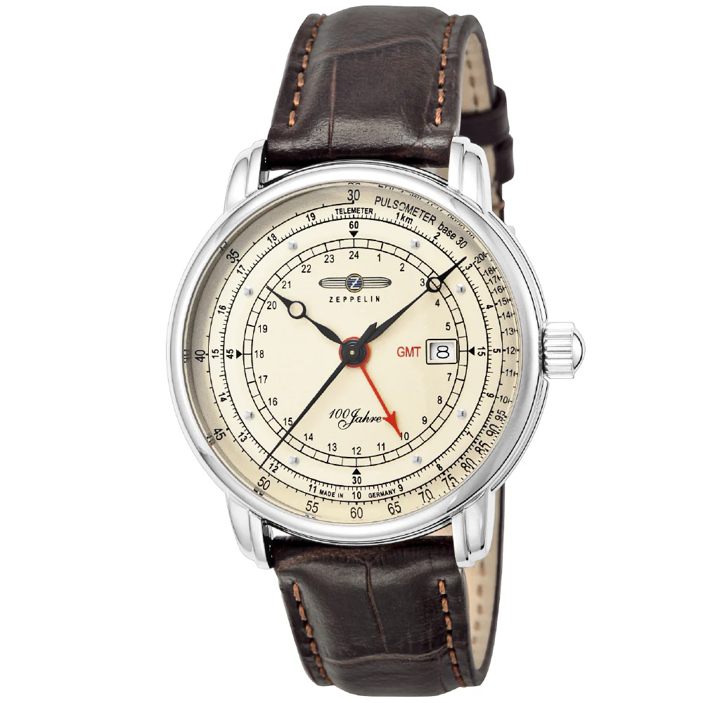 76461 100th Anniversary Series Silver 2-Year Warranty Authentic Timepiece Water Resistant Stylish Design