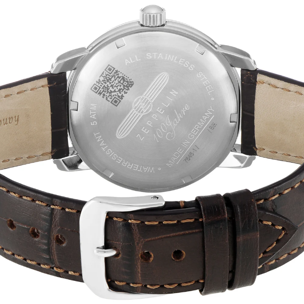 76461 100th Anniversary Series Silver 2-Year Warranty Authentic Timepiece Water Resistant Stylish Design - Image 3