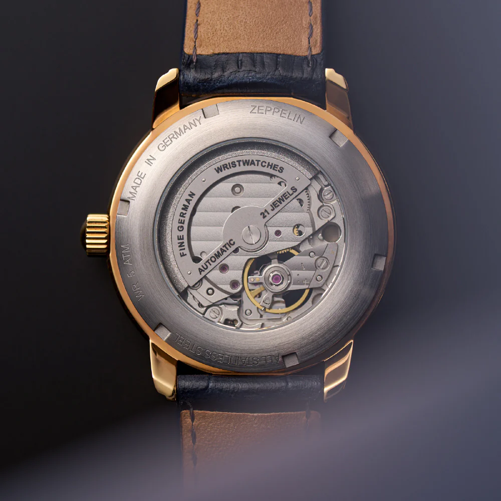 76628 100Years Open Heart Limited Edition 2-Year Warranty White Dial Automatic Movement Elegant Design - Image 2