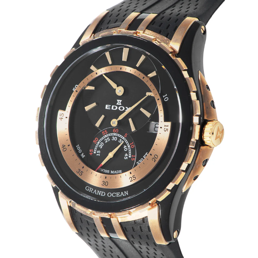 77002357RNNIR Grand Ocean Black Gold 2-Year Warranty Luxury Design Water Resistant Elegant Style - Image 2