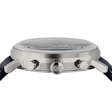 80863 HINDENBURG SOLAR Navy 2-Year Warranty Solar-Powered Elegant Design Water-Resistant - Image 3