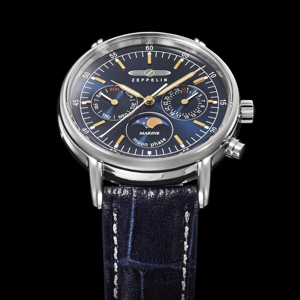 86353 MARINE Navy Watch 2-Year Warranty Water Resistant Stylish Design Comfortable Fit - Image 2