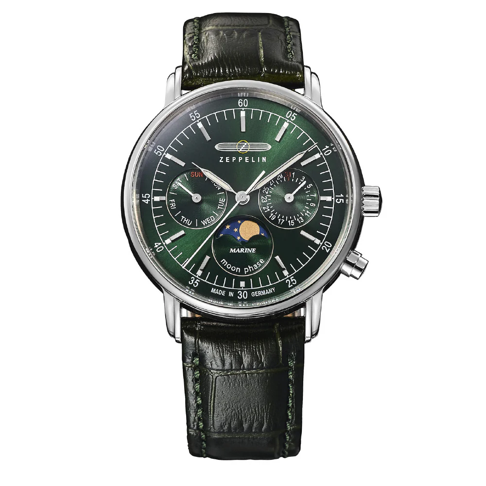 86354 Marine Green Watch 2-Year Warranty Japanese Movement Water-Resistant Stylish Design