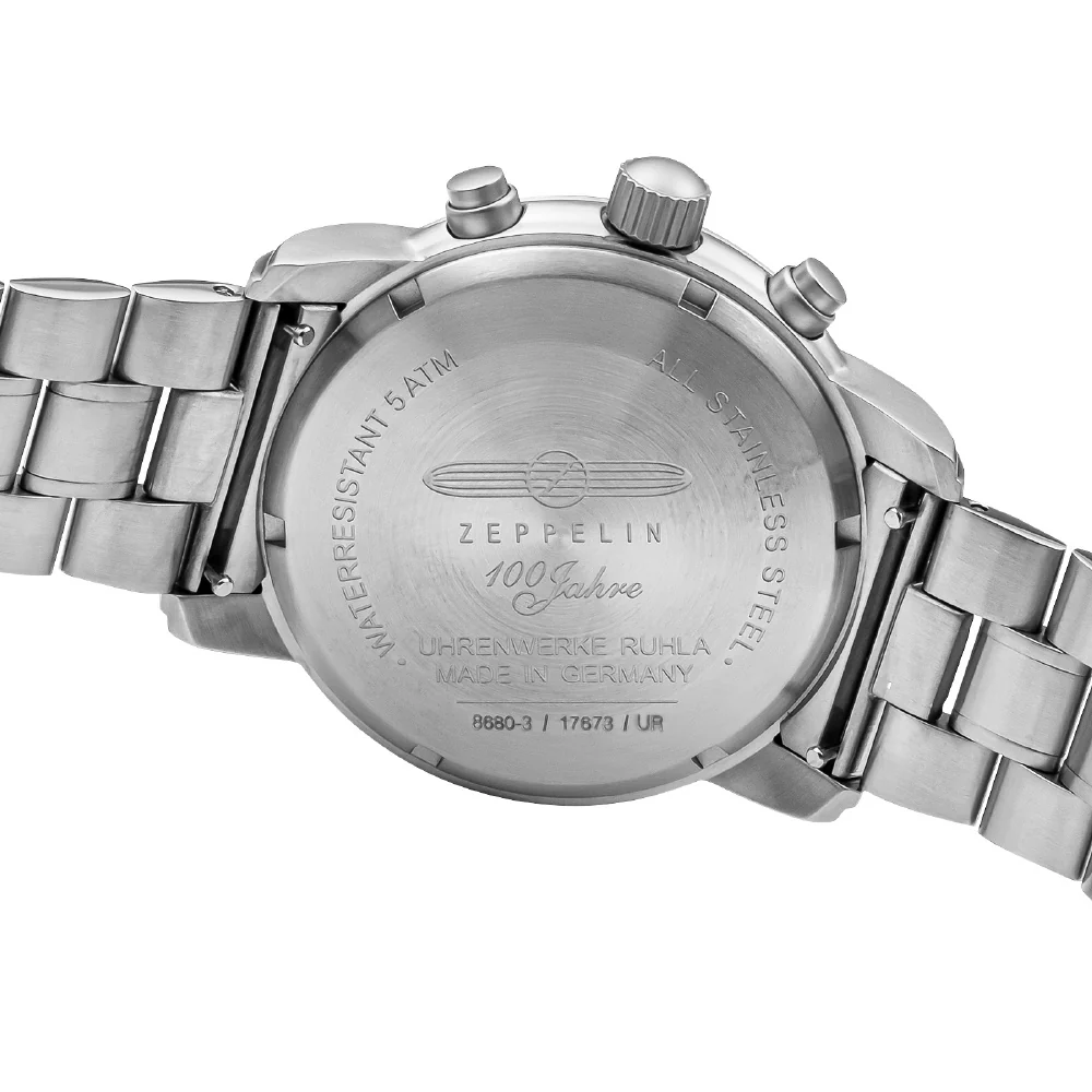 8680MB3 100th Anniversary Series 2-Year Warranty White Authentic Timepiece Elegant Design Water Resistant - Image 5