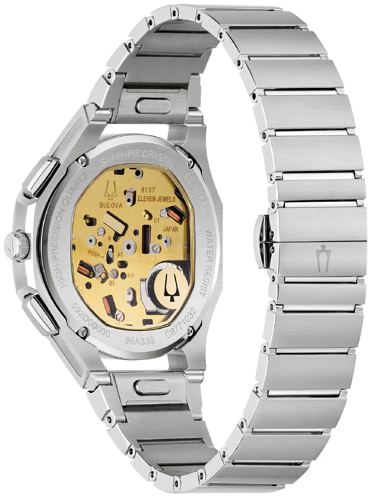 96A339 BULOVA CURV High Precision Quartz Elegant Design Comfortable Fit Water Resistant - Image 3