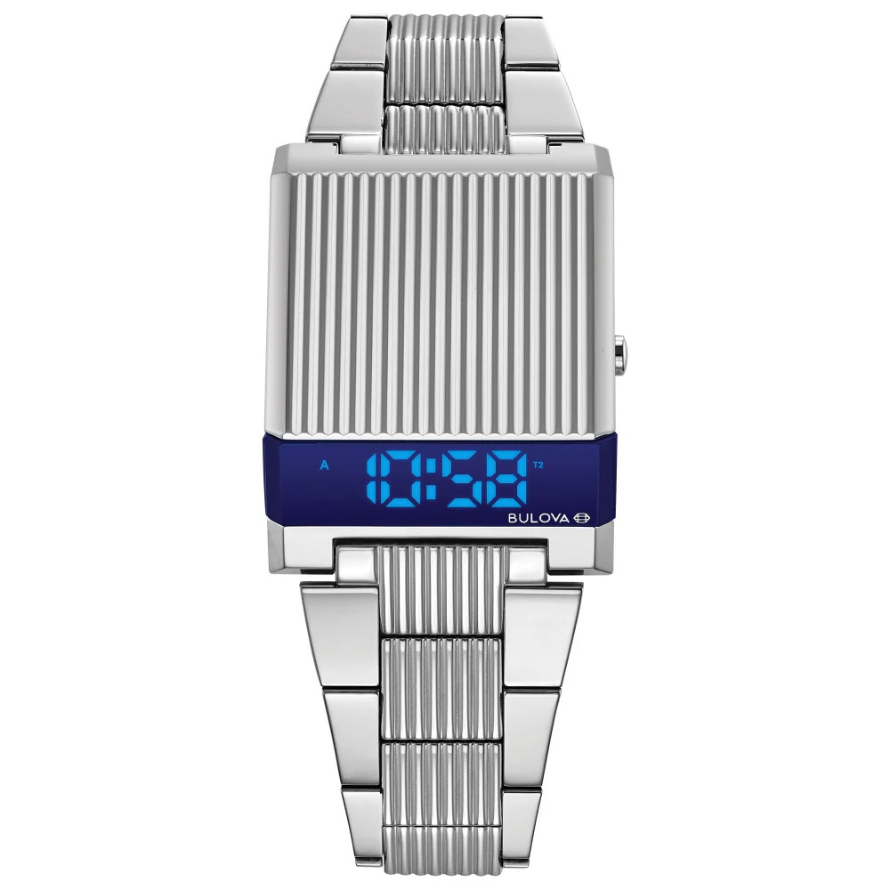 96C139 Archive Series Computron Authentic Japanese Design Retro Style Digital Display Water Resistant