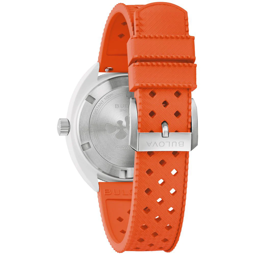 98B448 BULOVA Archives Series Snorkel 98B448 Water Resistant Chronograph Stainless Steel Retro Design 21mm Band - Image 3