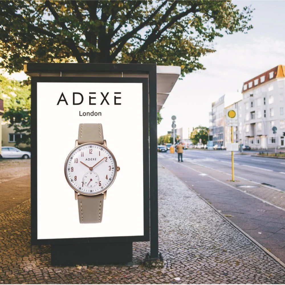 ADEXE 2043C 04 Elegant British Design Watch with Durable Stainless Steel, Water Resistant, and Versatile Style for Every Occasion - Image 6
