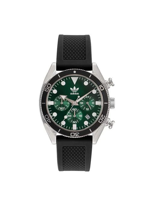 ADIDAS AOFH23005 Edition Two Chrono Green Watch with 1 Year Warranty Stylish Design Durable Build and Precision Timing