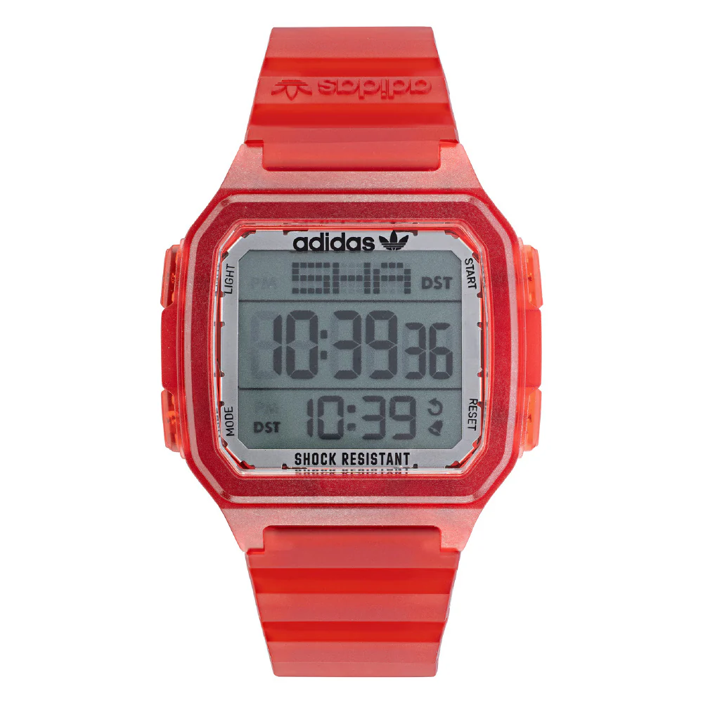 ADIDAS AOST22051 Digital One GMT 1-Year Warranty Red AOST22051