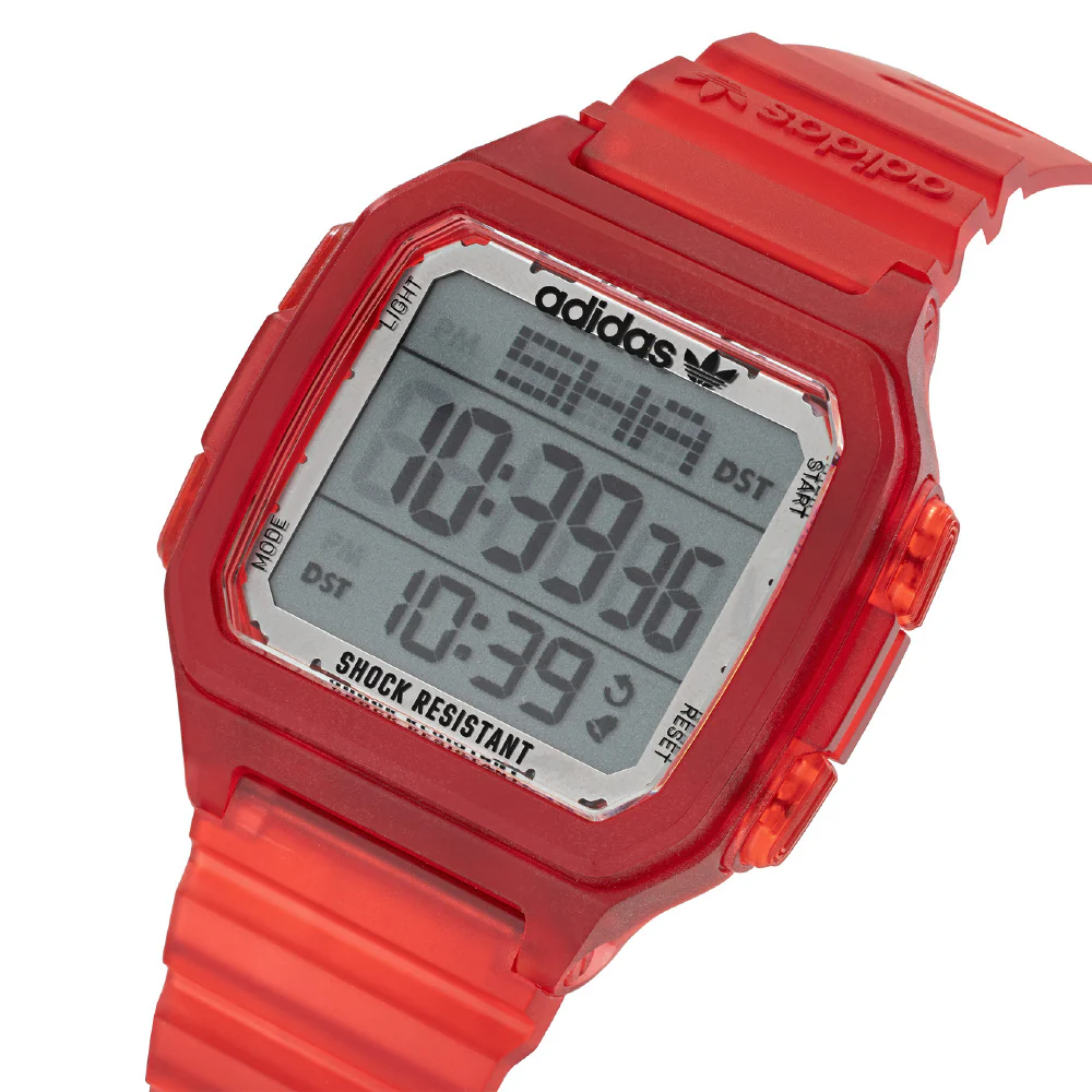ADIDAS AOST22051 Digital One GMT 1-Year Warranty Red AOST22051 - Image 2