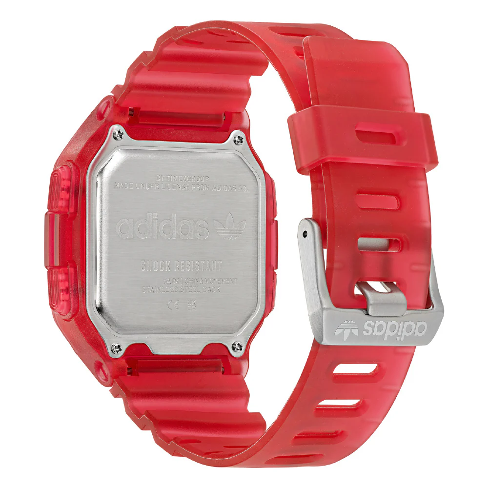 ADIDAS AOST22051 Digital One GMT 1-Year Warranty Red AOST22051 - Image 3