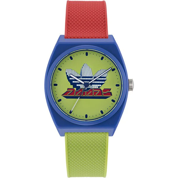 ADIDAS AOST23055 Unisex Resin Belt Authentic 1-Year Warranty Water-Resistant Stylish Design