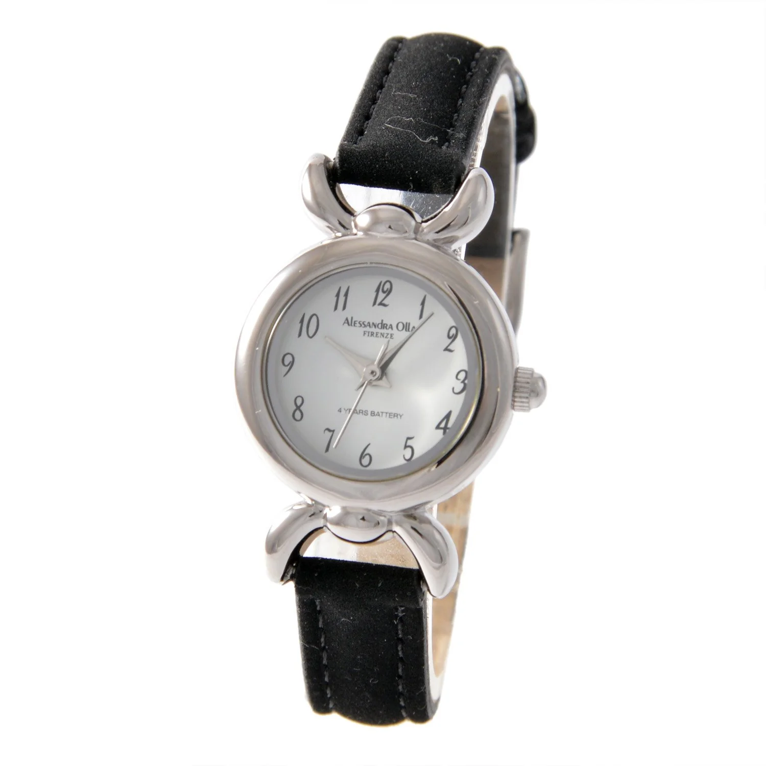 ALESSANDRA OLLA AO-351 Round Leather Women's Watch