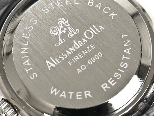 ALESSANDRA OLLA AO-6900-BR Women's Round Quartz Watch - Image 4