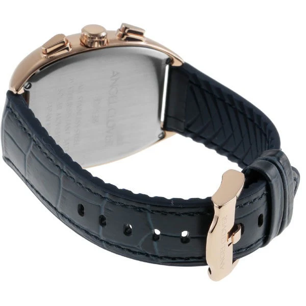 ANGEL CLOVER DPS38PNV NV Double Play Solar Navy Watch with Solar Power, Water Resistance, Stylish Design, and Durable Construction - Image 4