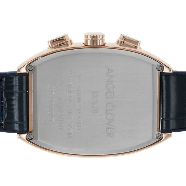 ANGEL CLOVER DPS38PNV NV Double Play Solar Navy Watch with Solar Power, Water Resistance, Stylish Design, and Durable Construction - Image 5