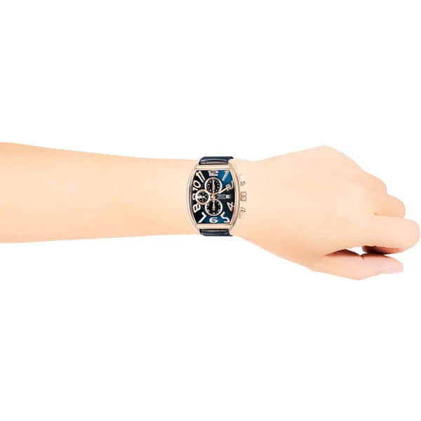 ANGEL CLOVER DPS38PNV NV Double Play Solar Navy Watch with Solar Power, Water Resistance, Stylish Design, and Durable Construction - Image 7