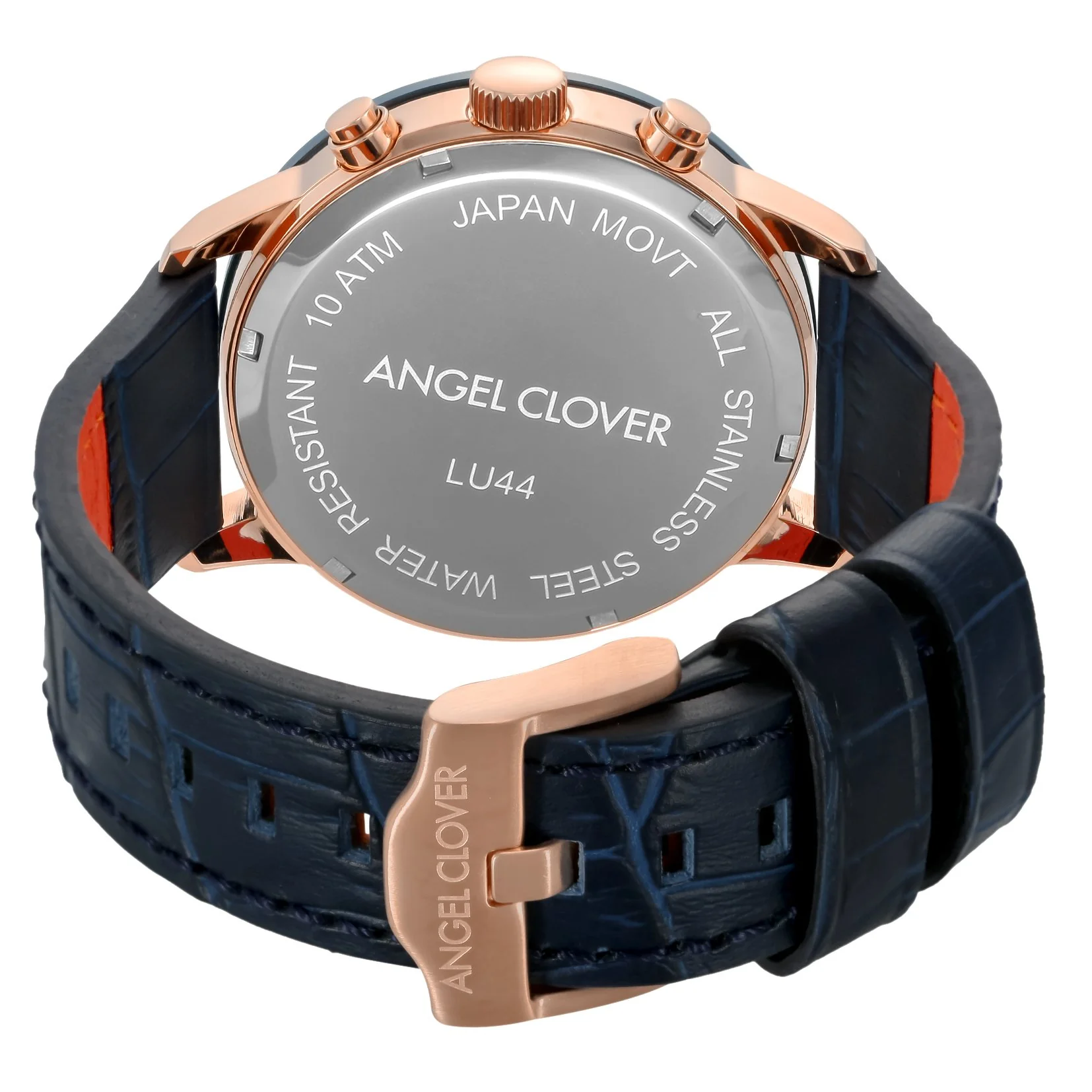 ANGEL CLOVER Luce LU44PNV-NV Navy Chronograph Men's Watch - Image 3