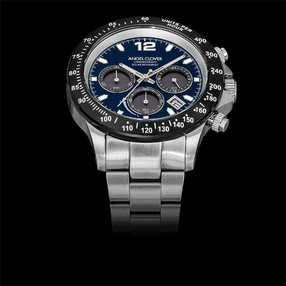 Angel Clover NLUS44SBK-NV Solar Powered Elegant Design 1-Year Warranty Navy Color Authentic Quality - Image 3