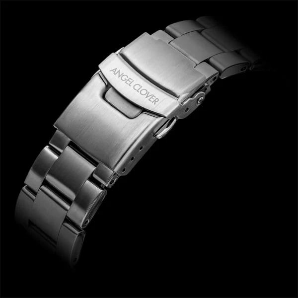 ANGEL CLOVER NLUS44SSV NV LUCE SOLAR Men's Metal Belt with Durable Design, Stylish Finish, and Adjustable Fit for Everyday Comfort - Image 6
