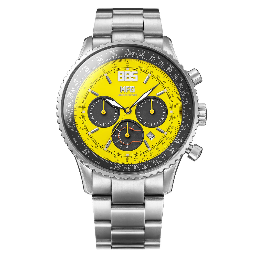 Angel Clover NTS44MFG-SU MF Ghost Collaboration SENA MOROBOSHI Model 1 Year Warranty Yellow Stylish Design Durable Build