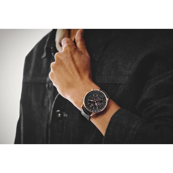 ANGEL CLOVER NTS44PBK BK Stylish Solar Powered Timepiece with Durable Design, Elegant Black Finish and Eco Friendly Technology - Image 7