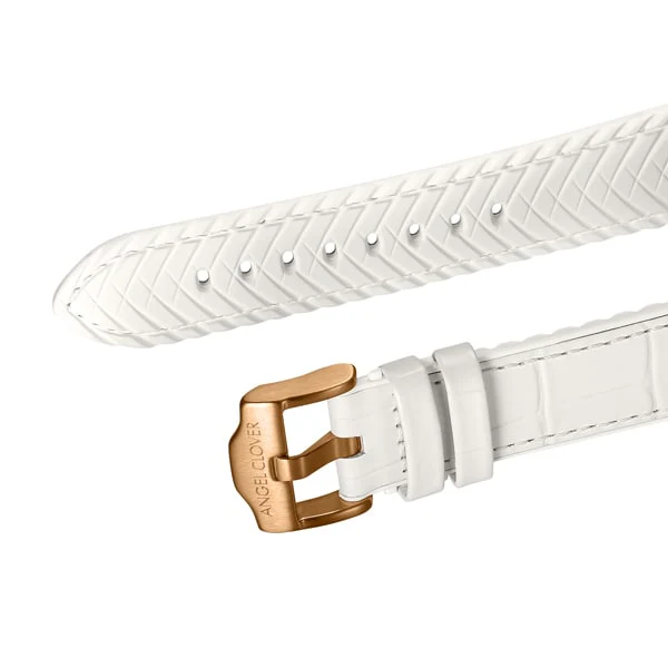 ANGEL CLOVER NTS44PBU WH Stylish Solar Powered Watch with Durable Design, Elegant White Dial, and Eco Friendly Features - Image 6