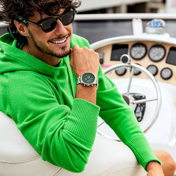 ANGEL CLOVER NTS44SGR Stylish Solar Powered Watch with Durable Stainless Steel, Elegant Design, and Water Resistance for Everyday Wear - Image 10