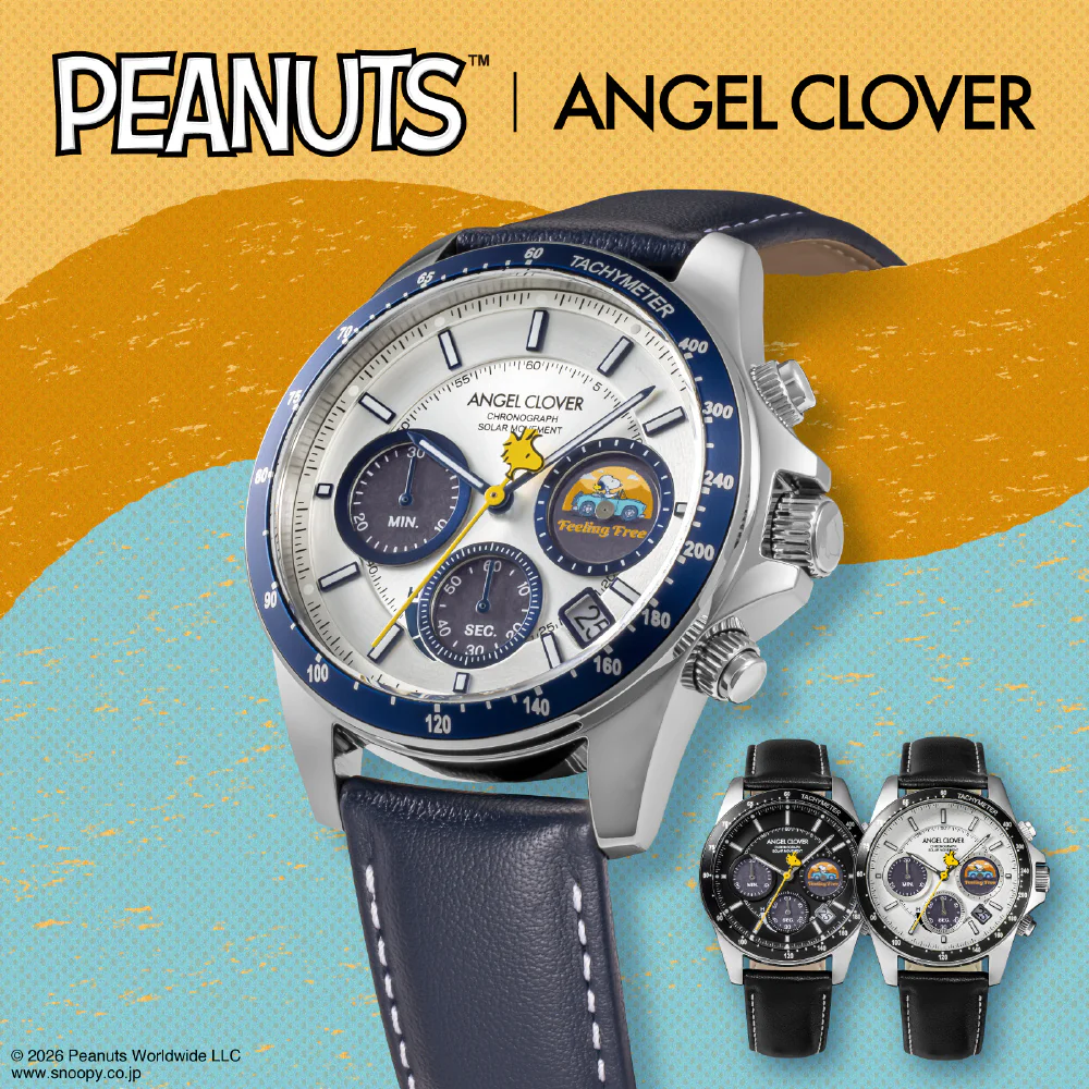 Angel Clover PN40SWH-BK Stylish White Watch PEANUTS Collaboration 1 Year Warranty Japanese Movement Elegant Design - Image 6