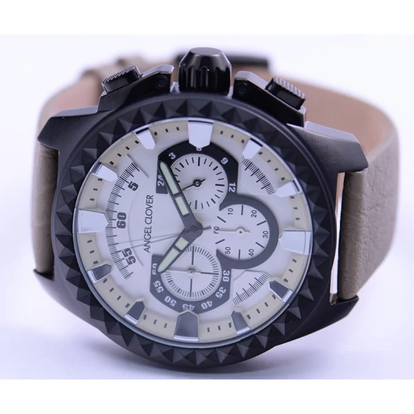 ANGEL CLOVER RG46BSV BE Rugged Silver Watch with Durable Design, Water Resistance, and Elegant Style for Everyday Wear - Image 3