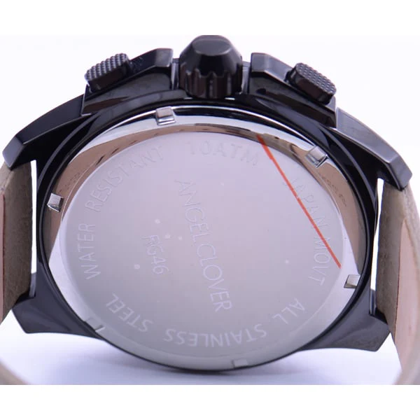 ANGEL CLOVER RG46BSV BE Rugged Silver Watch with Durable Design, Water Resistance, and Elegant Style for Everyday Wear - Image 4