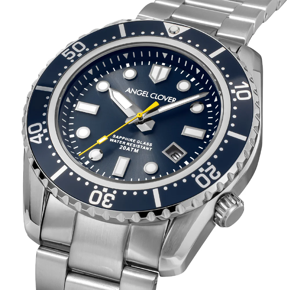 Angel Clover SCS42SNV Stylish Solar-Powered Design Water Resistant 1-Year Warranty Navy Color - Image 2