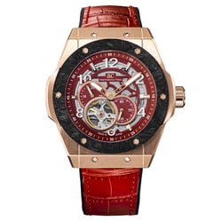 Angel Clover TCJ45PRE-RE Stylish Japanese Design Water Resistant Quartz Movement Durable Stainless Steel Band - Image 3