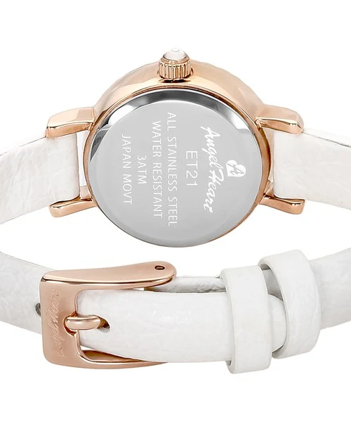 ANGEL HEART ET21P WH Eternal Crystal Watch with 1 Year Warranty, Elegant Design, Water Resistant, Perfect for Any Occasion - Image 2
