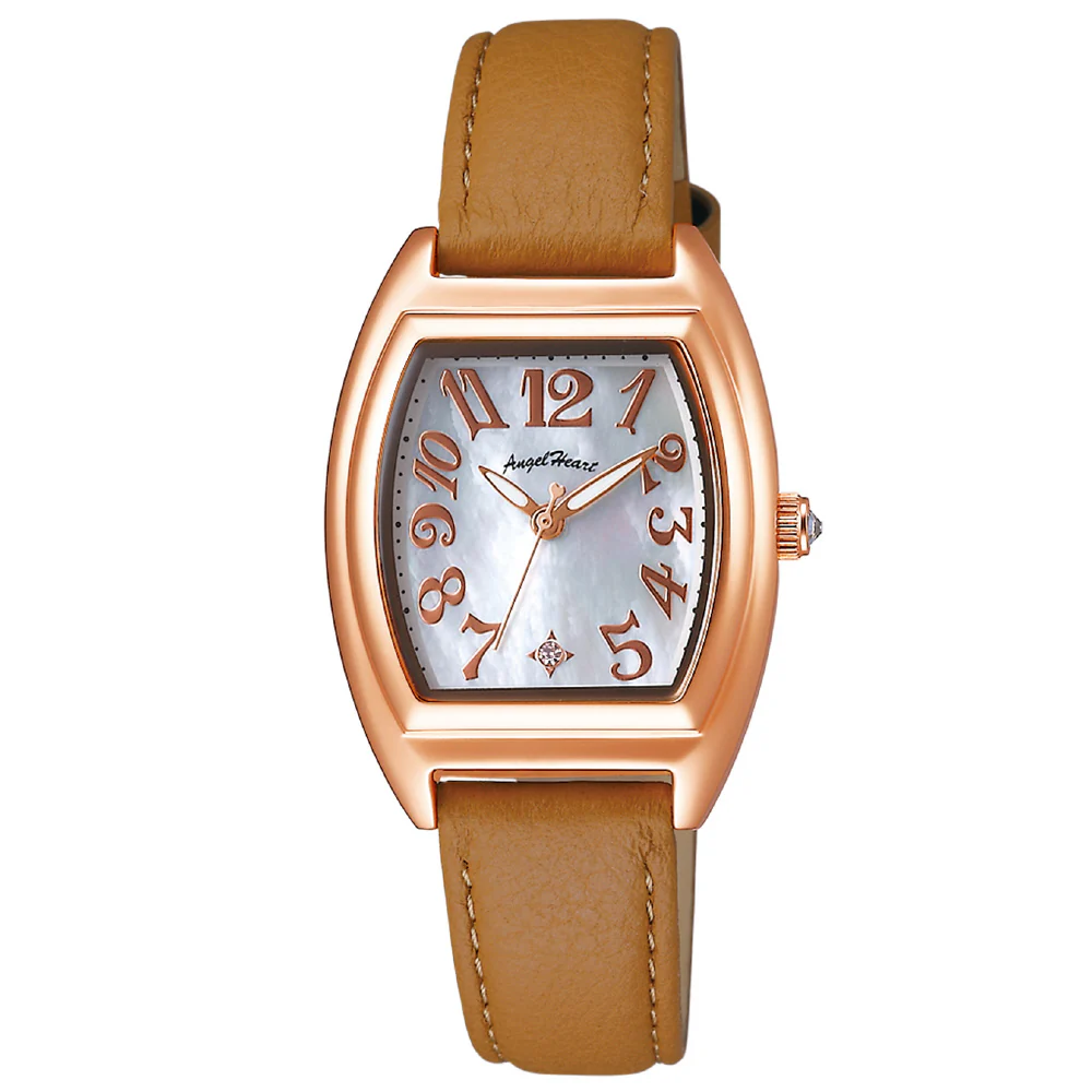 ANGEL HEART FS26P BR First Star Watch with 1 Year Warranty Genuine Product Elegant Design Water Resistant Stylish Timepiece