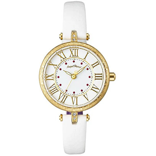 Angel Heart GR29P-WH Stylish Women's Watch Leather Strap Collaboration with Saint Seiya Elegant Design Water Resistant - Image 3