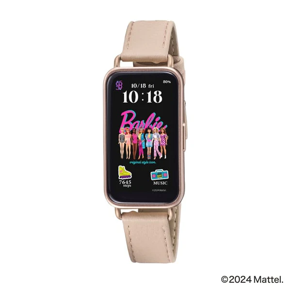 Angel Heart HWB8FS Barbie Collaboration Watch Stylish Leather Strap Elegant Design Water-Resistant Women's Timepiece