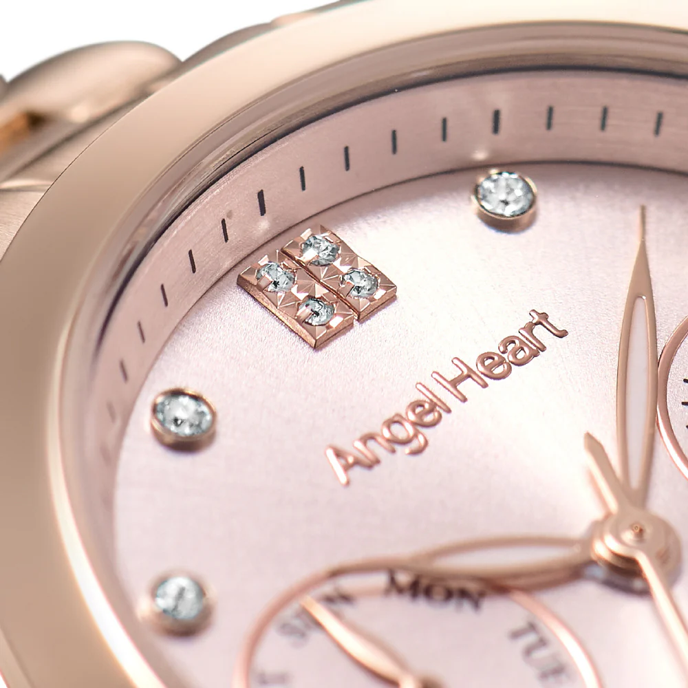 Angel Heart IT30PG Elegant Design 1-Year Warranty Pink Watch Japanese Movement Water Resistant - Image 5
