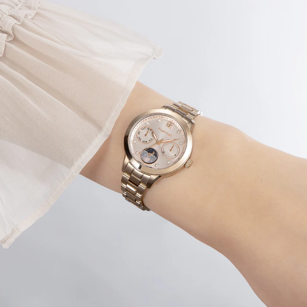 Angel Heart IT30PG Elegant Design 1-Year Warranty Pink Watch Japanese Movement Water Resistant - Image 6