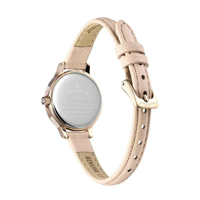 Angel Heart ITN25P-PK Innocent Time Elegant White Design 1-Year Warranty Japanese Movement Stylish Women's Watch - Image 4