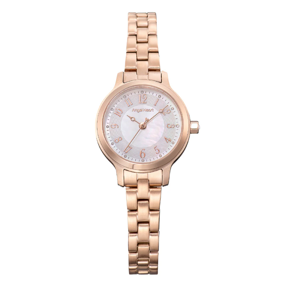 ANGEL HEART ITN25PGC N Elegant White Watch with 1 Year Warranty, Genuine Craftsmanship, Perfect for Any Occasion