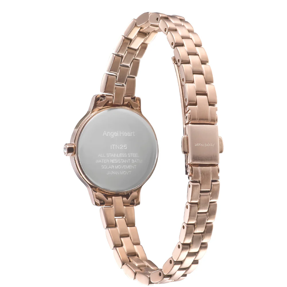 ANGEL HEART ITN25PGC N Elegant White Watch with 1 Year Warranty, Genuine Craftsmanship, Perfect for Any Occasion - Image 5