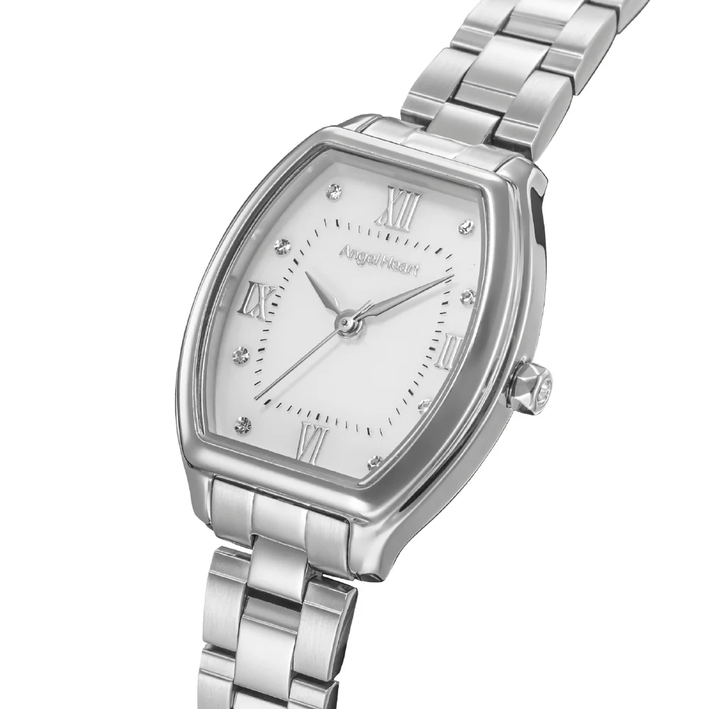 Angel Heart ITT25SS Elegant Silver Design Water Resistant 1-Year Warranty Japanese Movement - Image 2