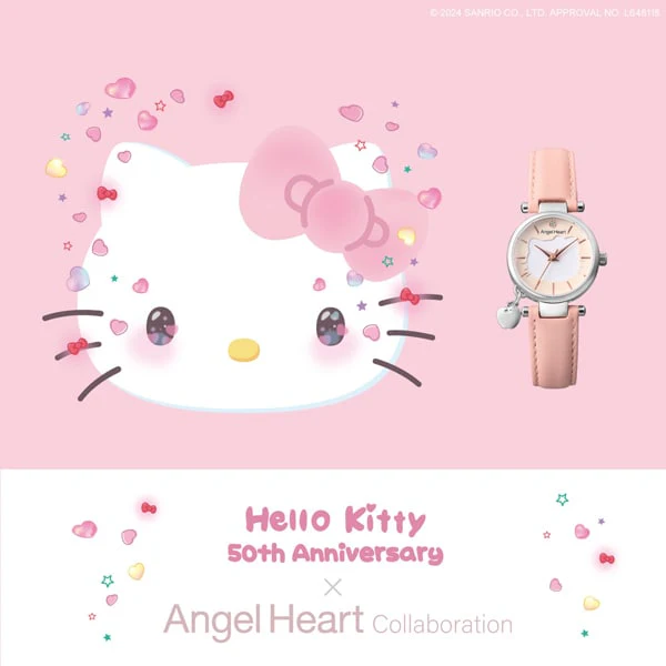Angel Heart KT26SS Hello Kitty Collaboration Calf Leather Ladies' Handbag with Stylish Design and Durable Construction - Image 11