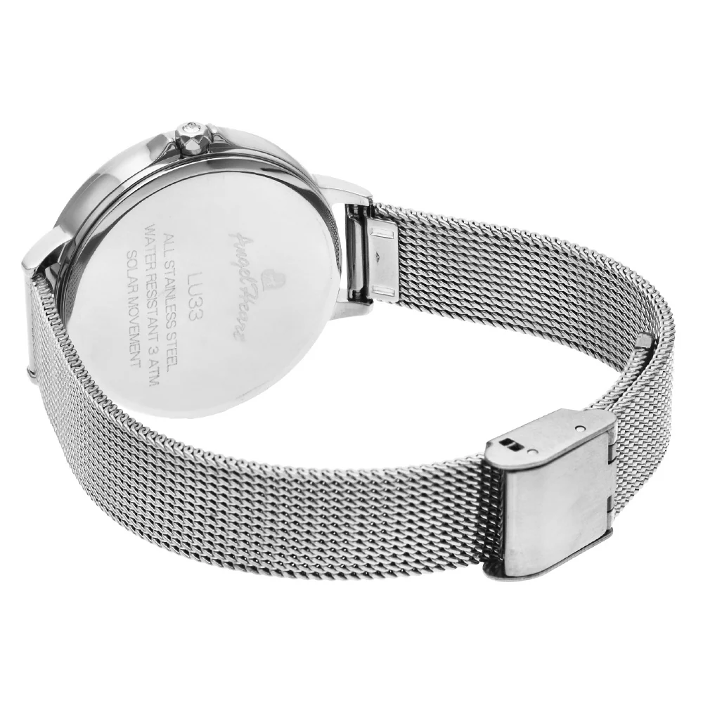 Angel Heart LU33SS Luxe Design 1-Year Warranty White Authentic Timepiece Elegant Style - Image 4